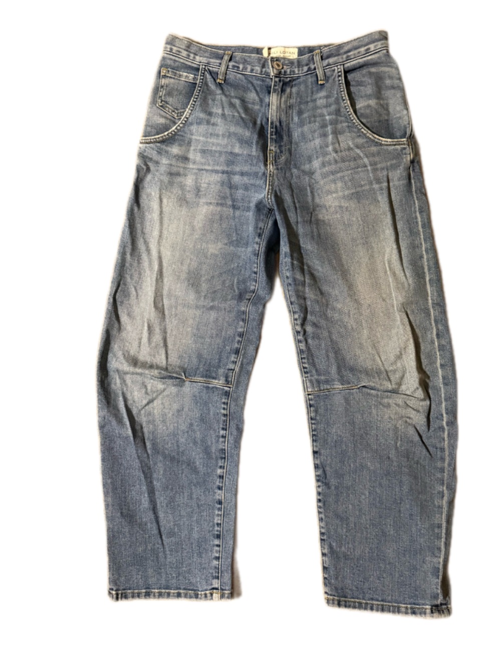 Nili lotan emerson jean 26 classic wash barrel crop - Picture 6 of 10